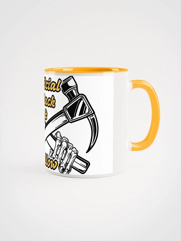 Official Black & Yellow Double Steel Ceramic Mug product image (1)