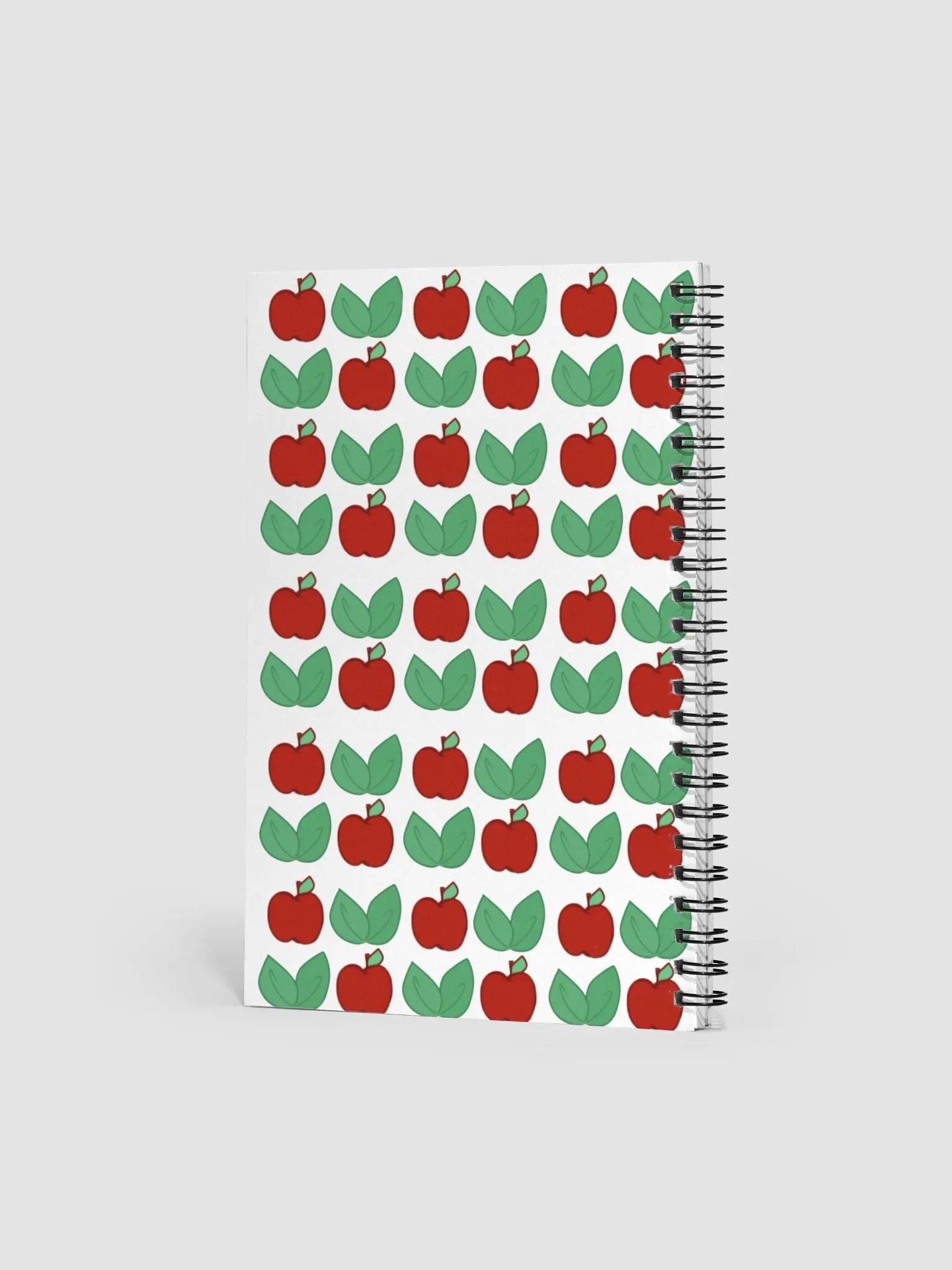 Apple-Leaf Checkered patterned notebook product image (3)