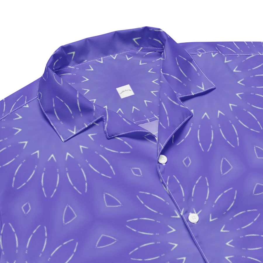 Hawaiin Style Shirt, Button Up, Unisex, Floral Burst product image (2)