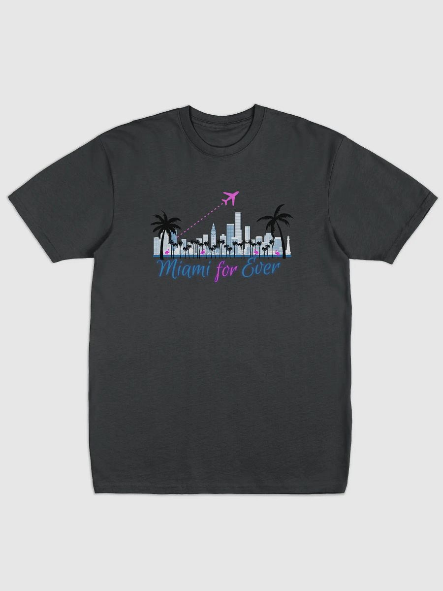Miami Skyline Flamingo Tee product image (1)