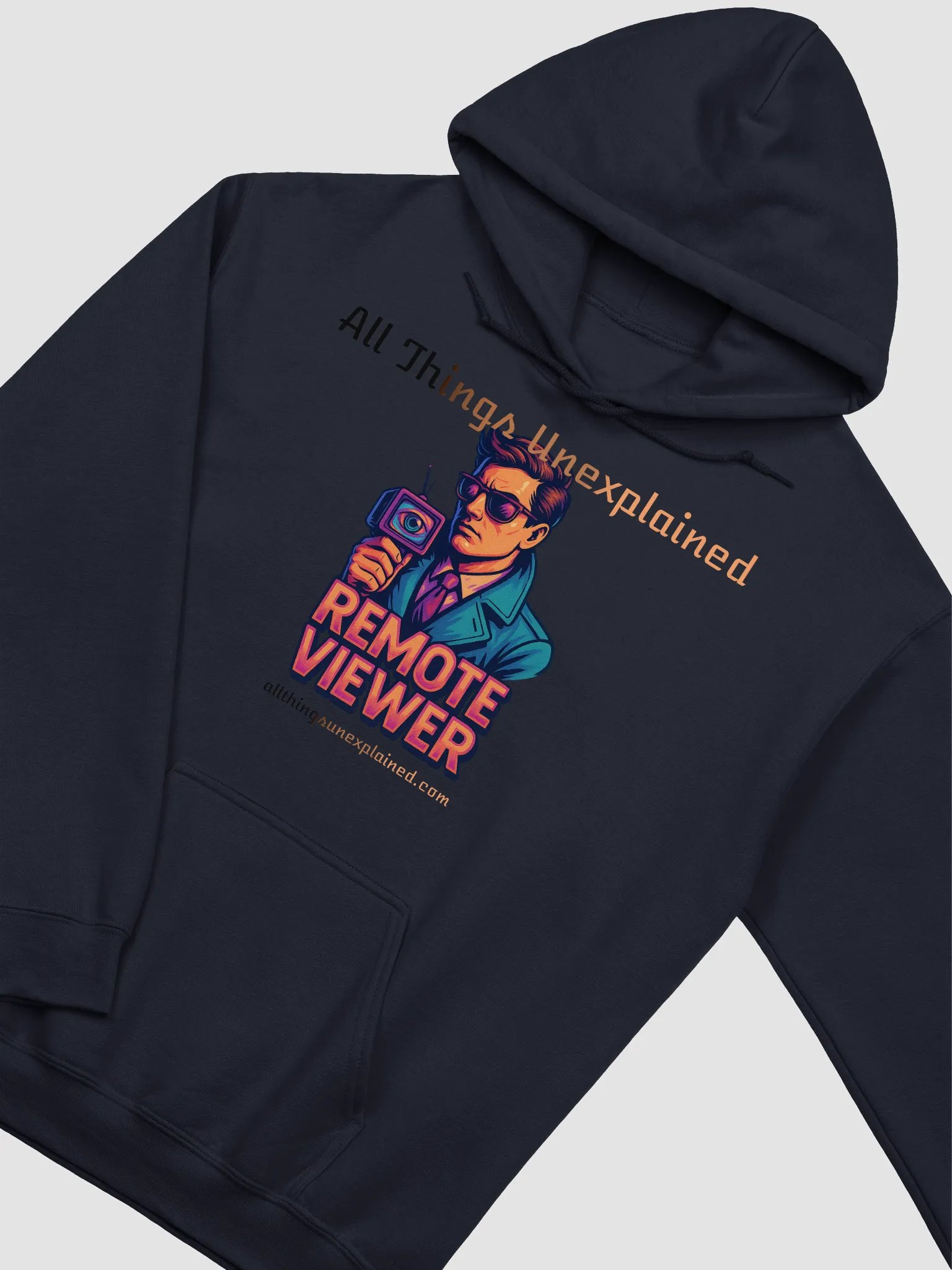Remote Viewer Hoodie - Male Agent product image (26)