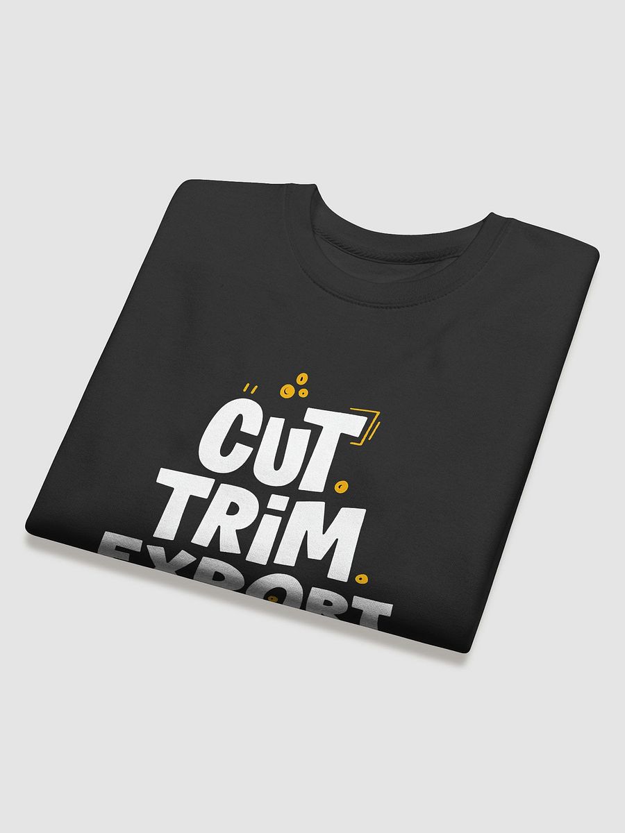 Cut Trim Export | Bold Video Editor Apparel product image (11)