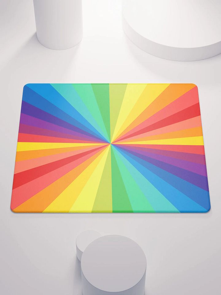 Trippy Rainbow Gaming Mouse Pad product image (2)