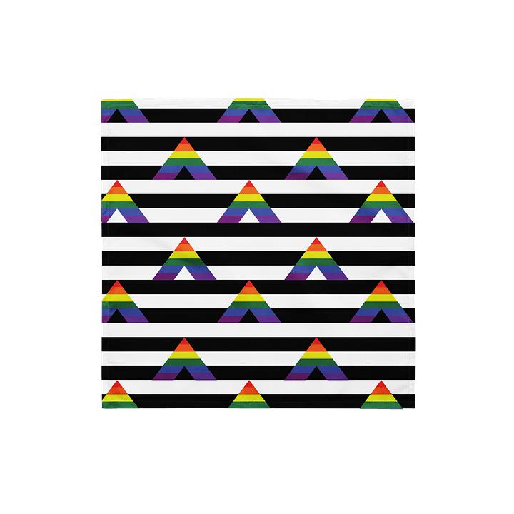Straight Ally Flag Bandana product image (1)