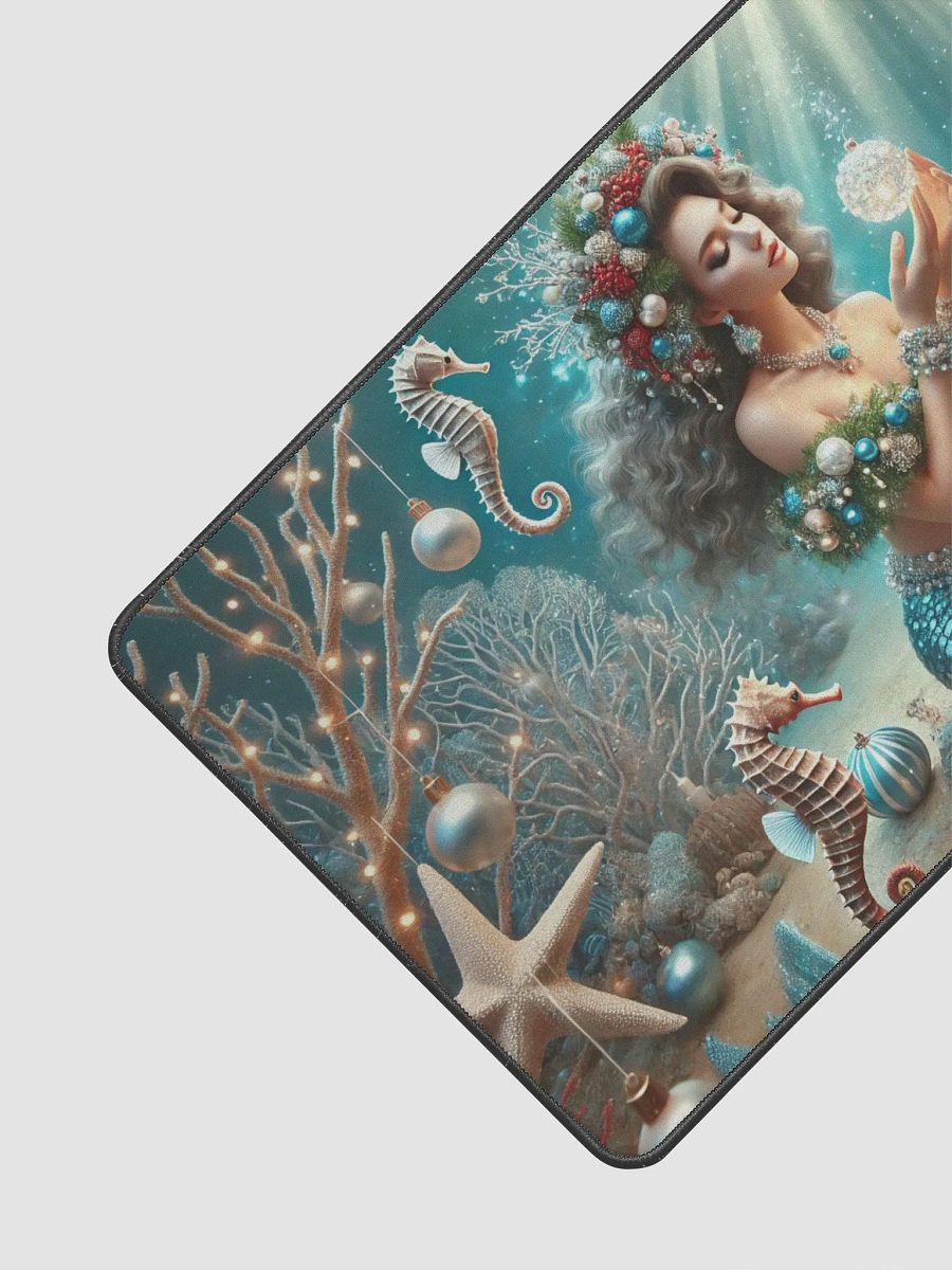 Holiday Mermaid Desk Mat - 12"x22" product image (3)