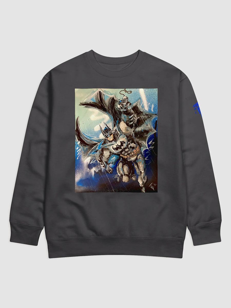 Bat Guy Grappling in the Rain Premium Sweatshirt product image (5)