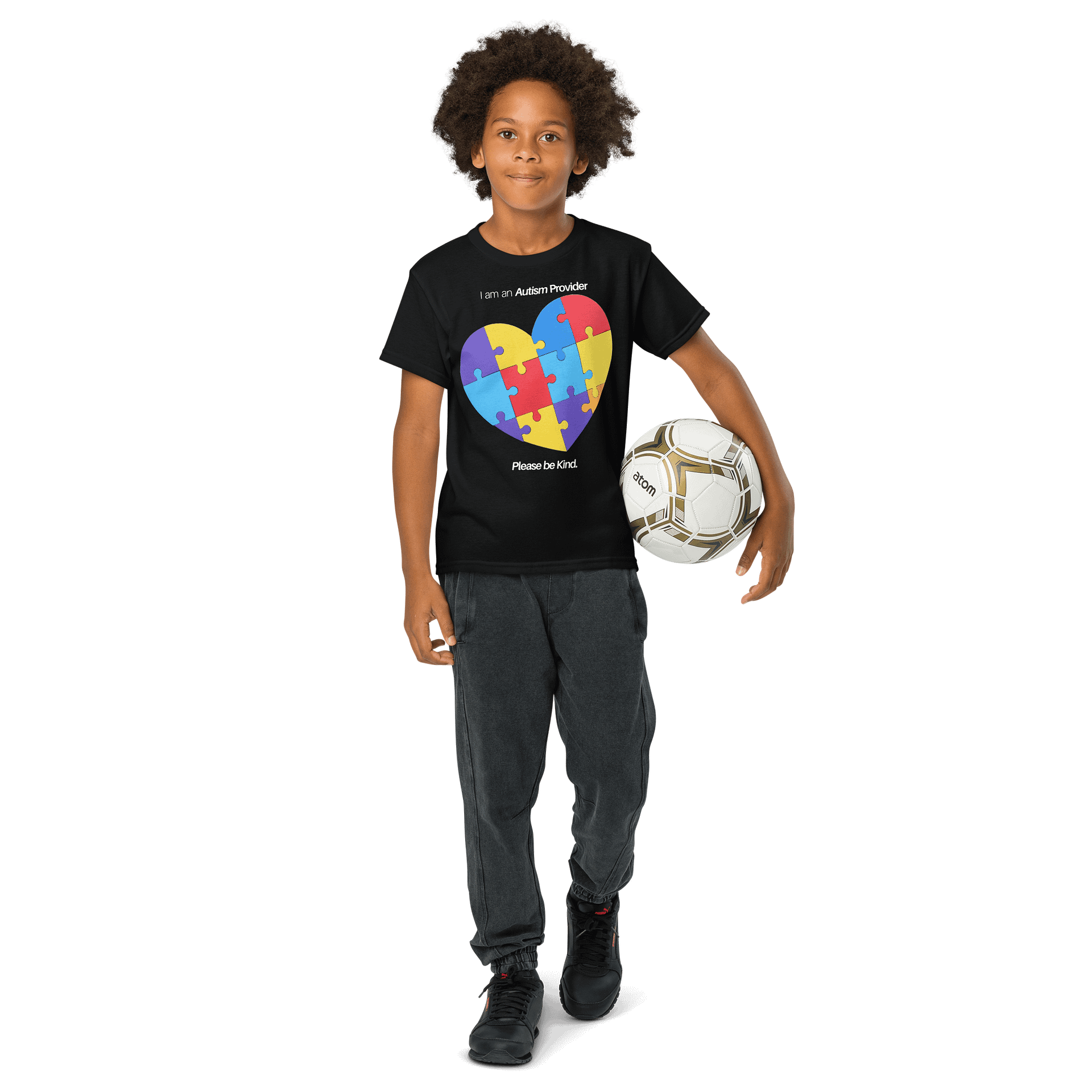 I am an Autism Provider Please Be Kind Kids T-Shirt product image (6)