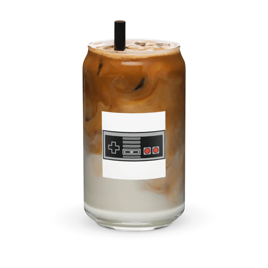 Gaming Can Shaped Glass product image (36)