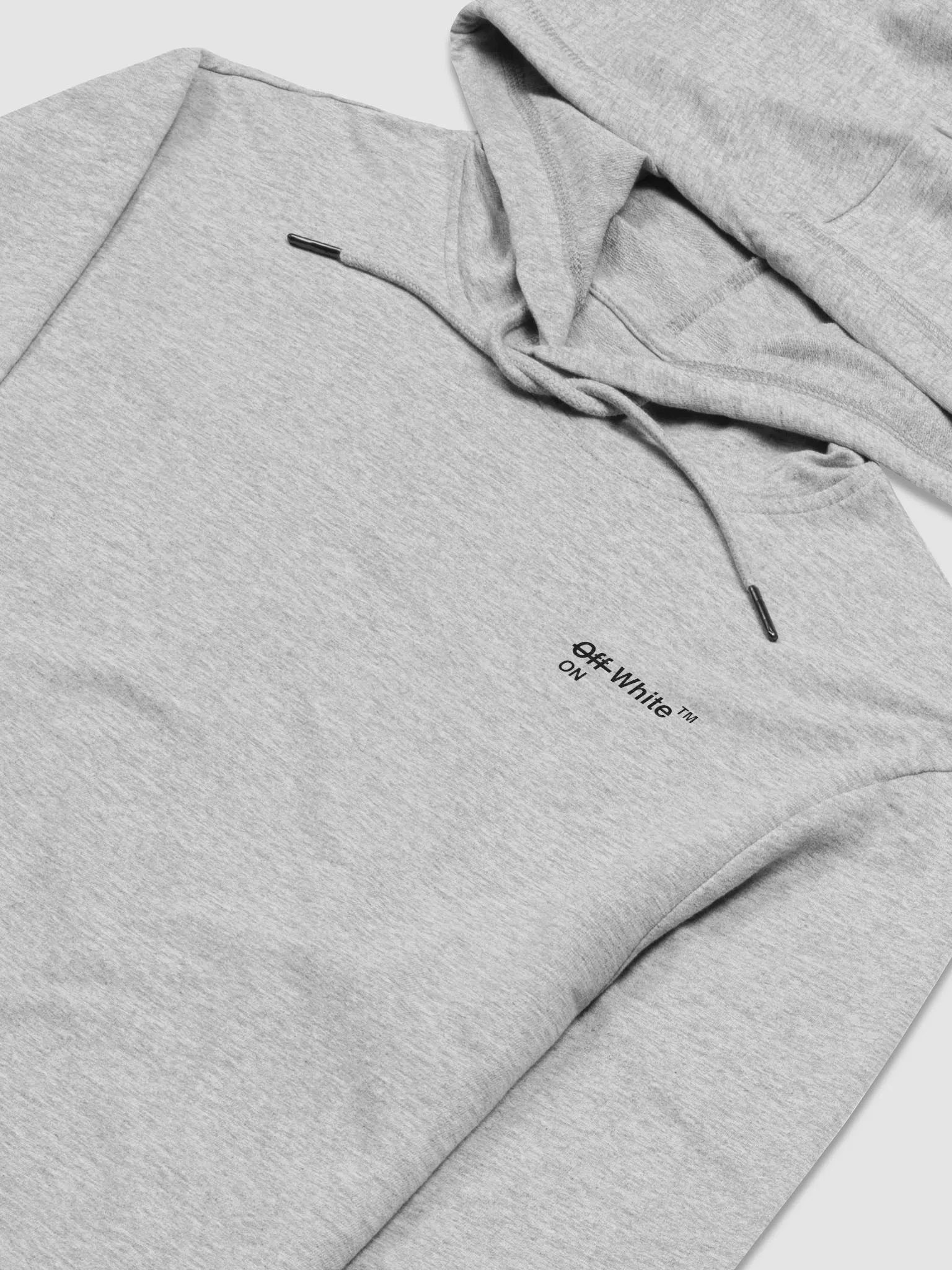 On White hoodie for mom product image (3)