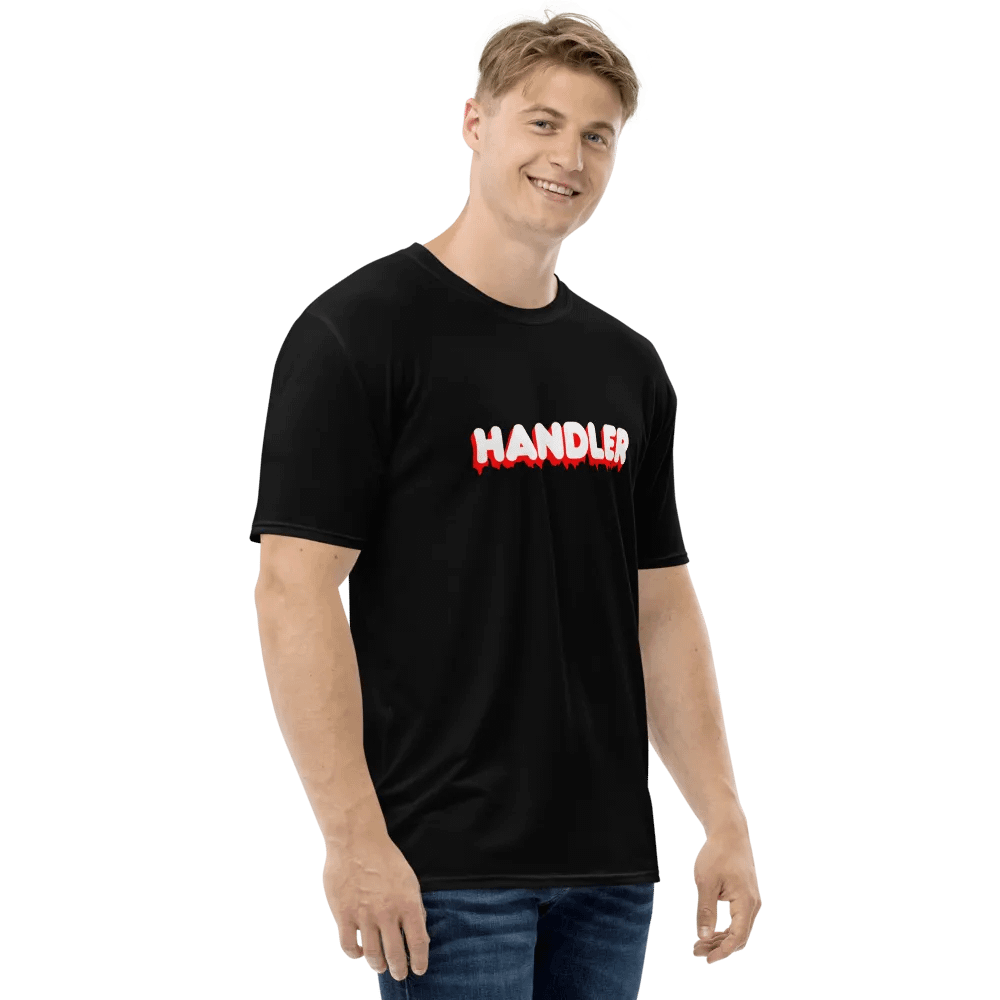 Identity Shirt - HANDLER - Black / Red / White product image (8)