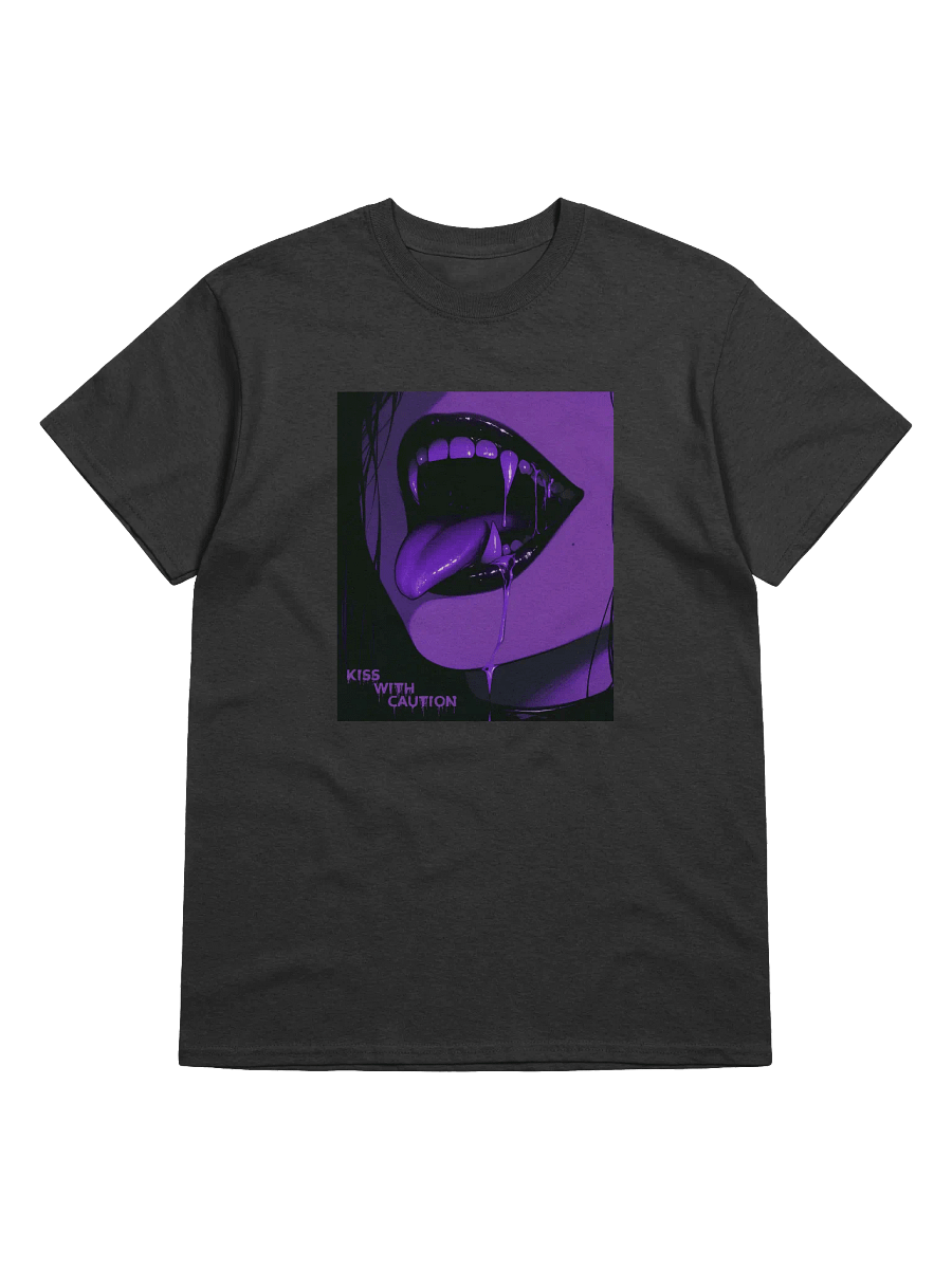 Kiss With Caution Heavyweight Printed T-Shirt product image (1)