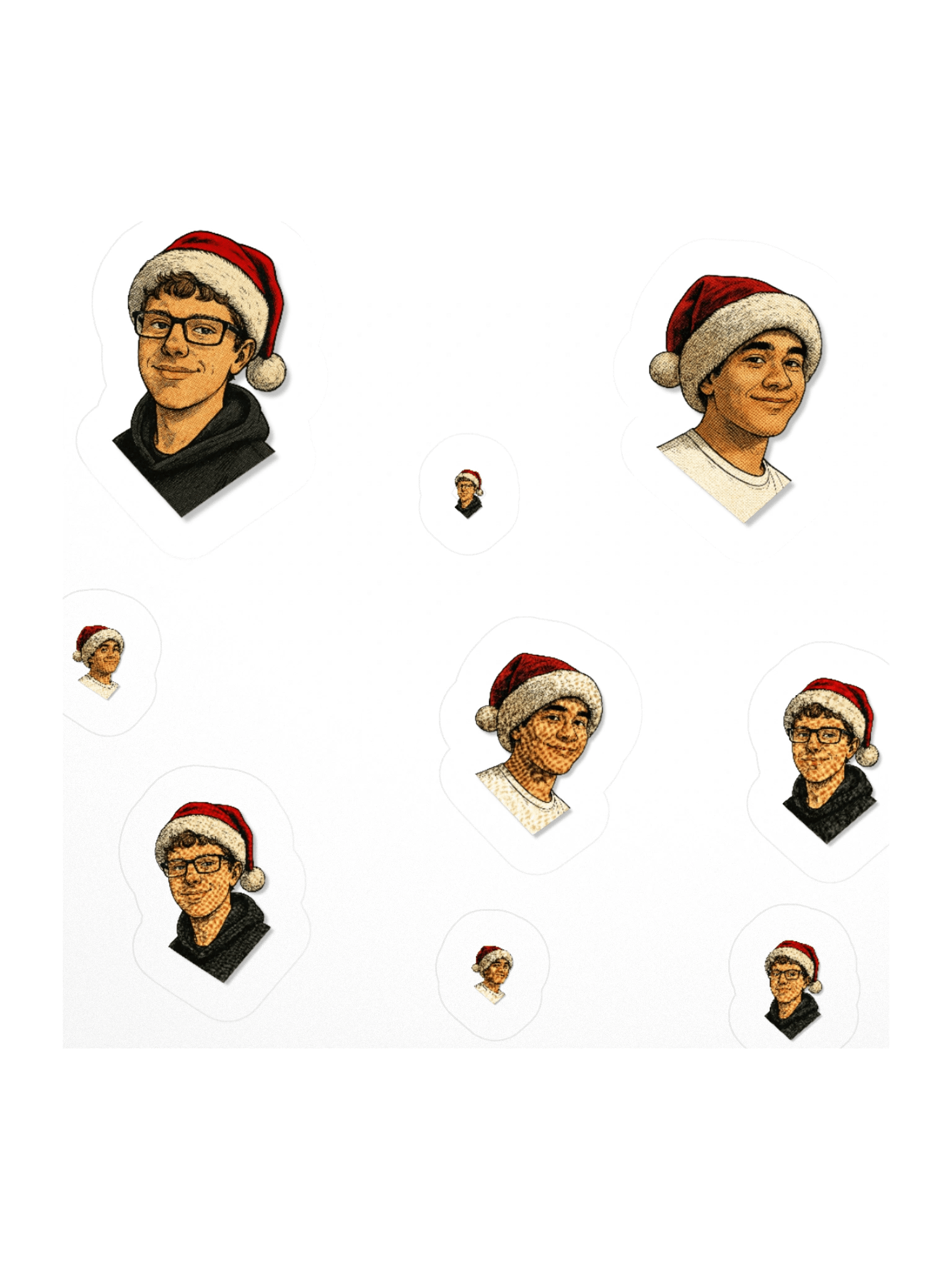 Matthew and William Sticker Sheet product image (3)