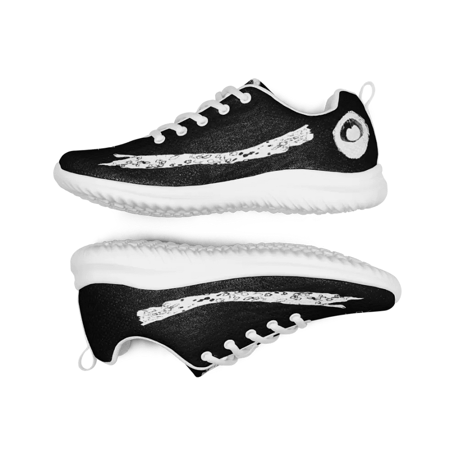 Peacock White on Black Shoe product image (9)