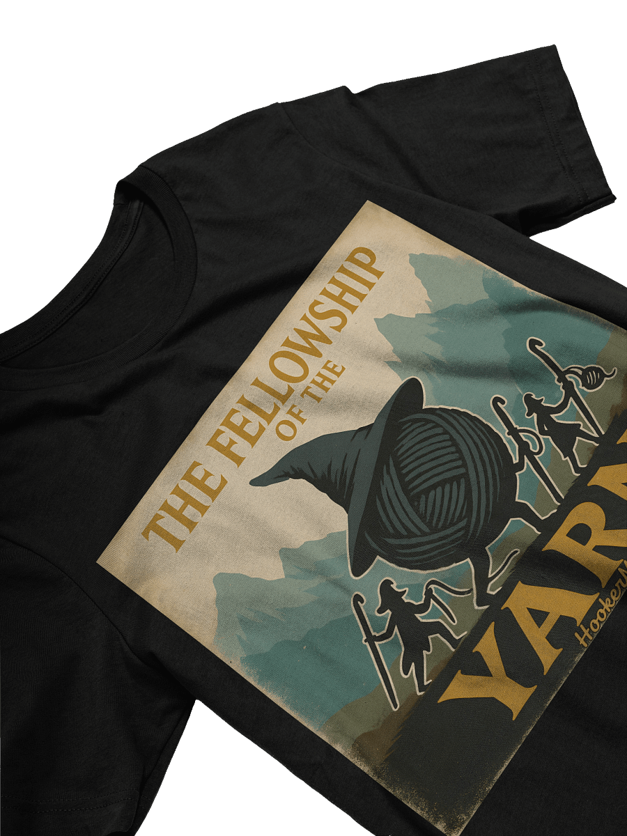 Fellowship of the Yarn™ Tee – One Hook to Stitch Them All product image (15)