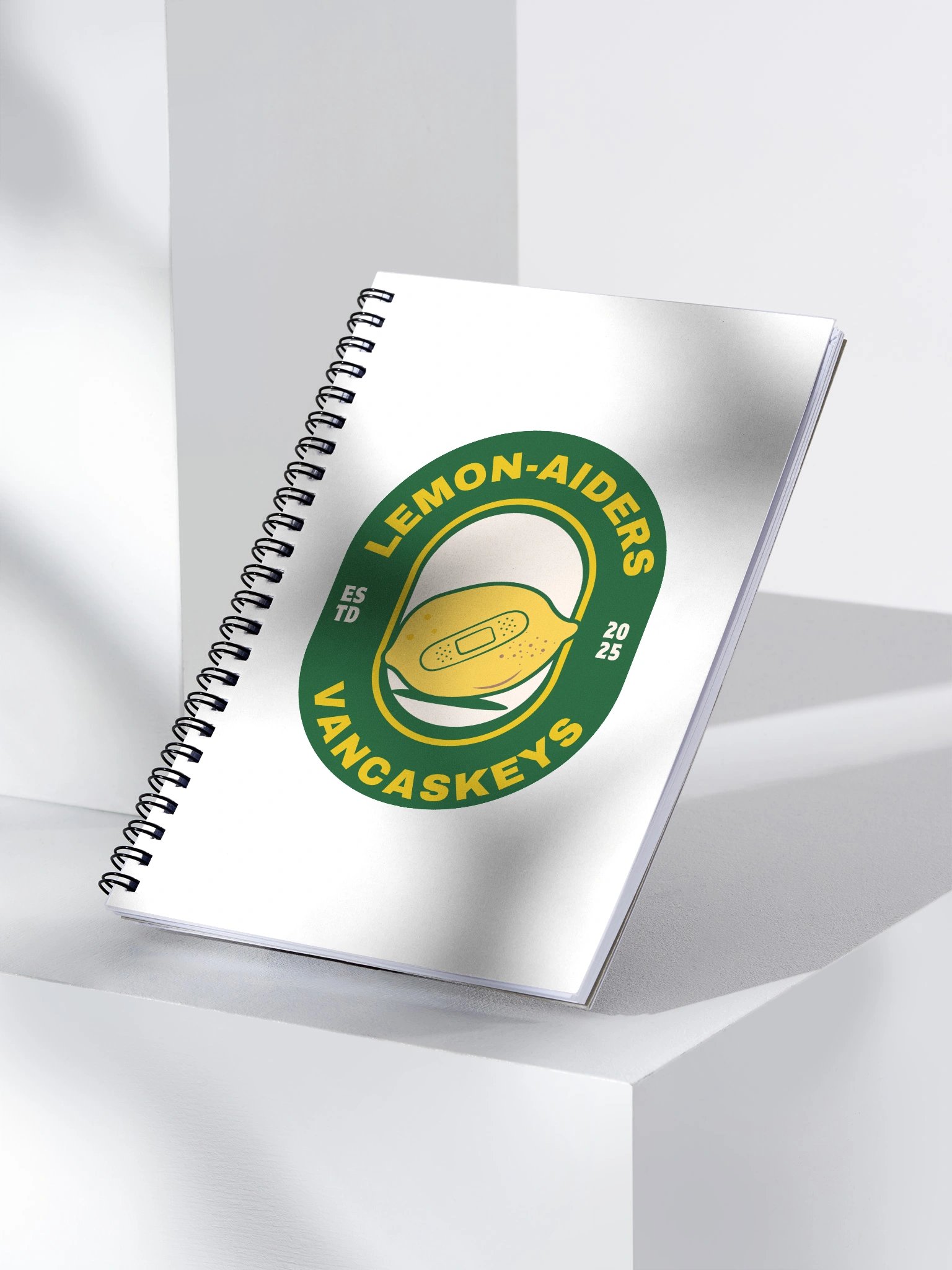 Lemon-Aiders Emblem Spiral Notebook product image (3)