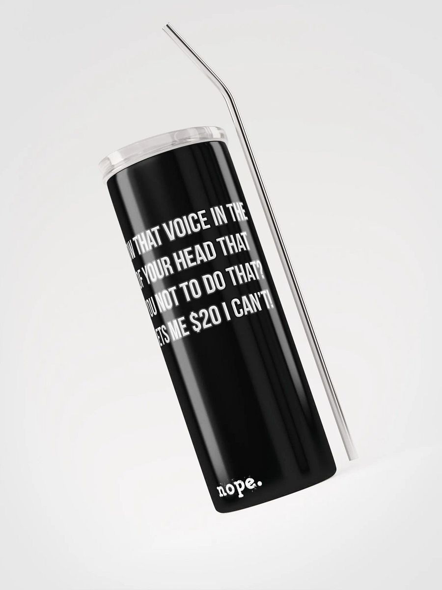 nope. resolute - voice tumbler 1 product image (3)
