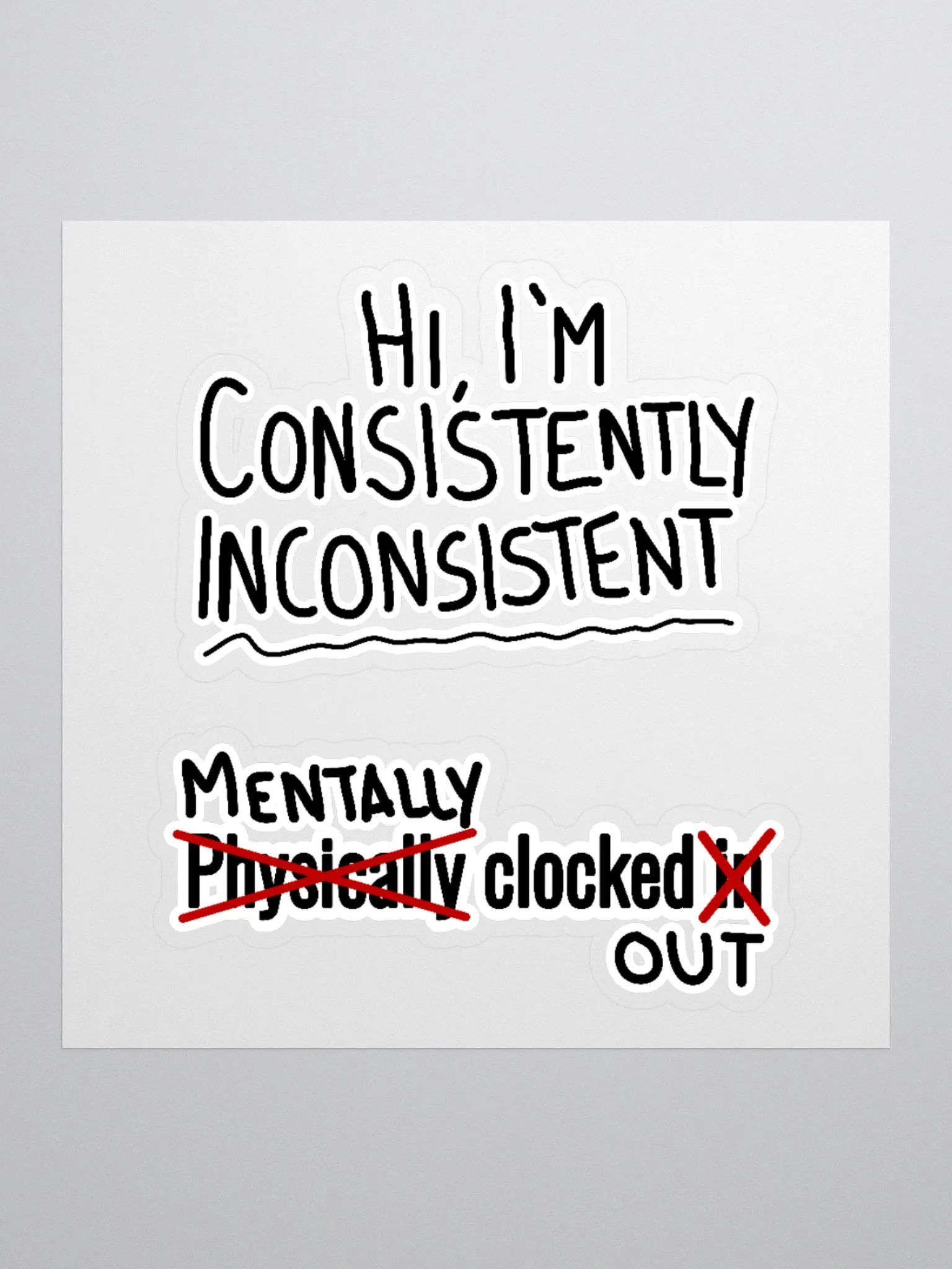 Work Mood Stickers product image (1)