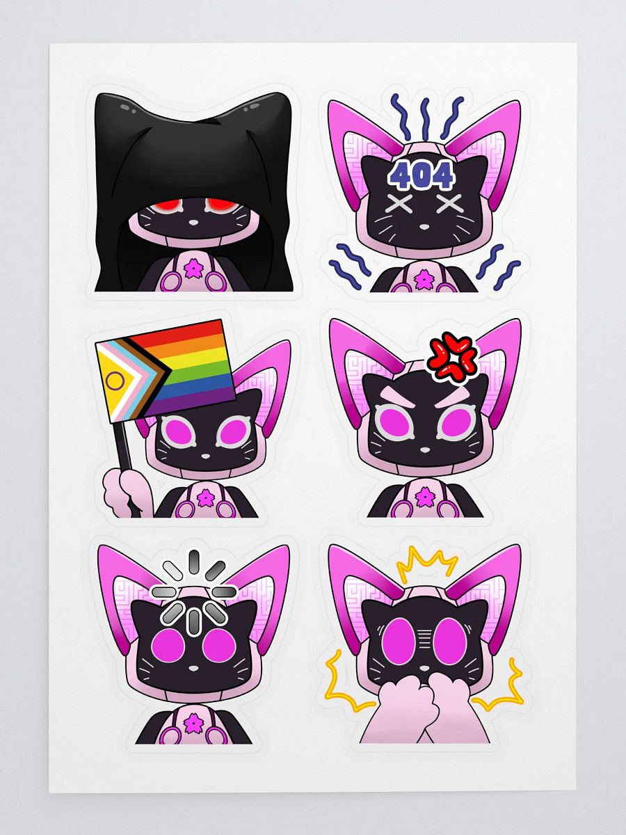 HiyaPixel Emote Stickers Set 1 product image (3)