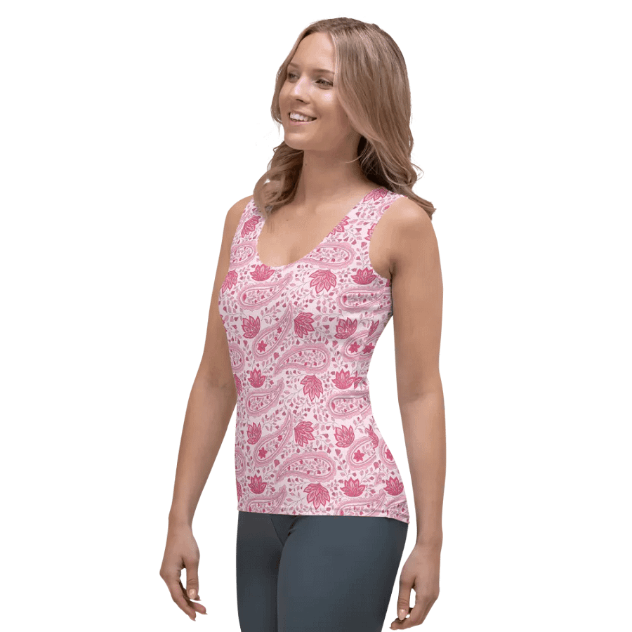 Rosewater Paisley | Women's Tank Top product image (3)
