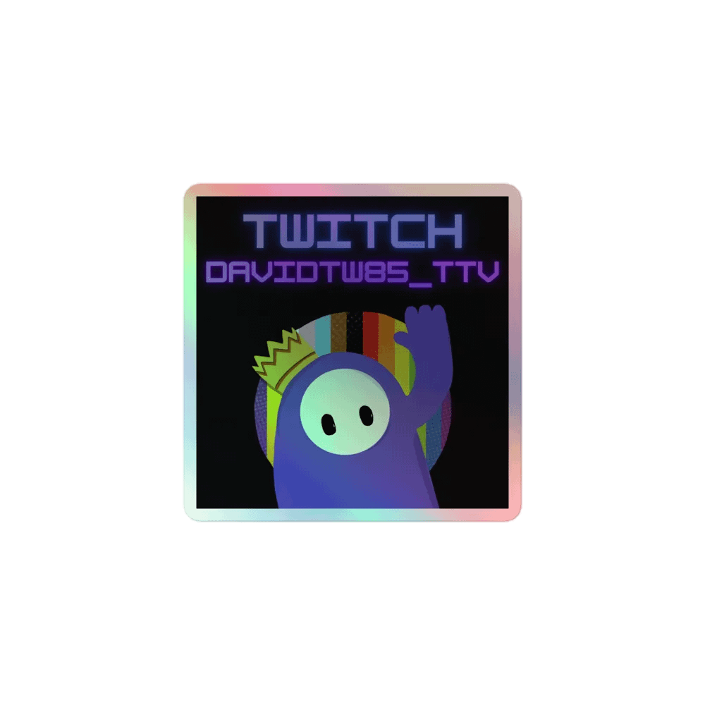 Twitch Holo Sticker product image (1)