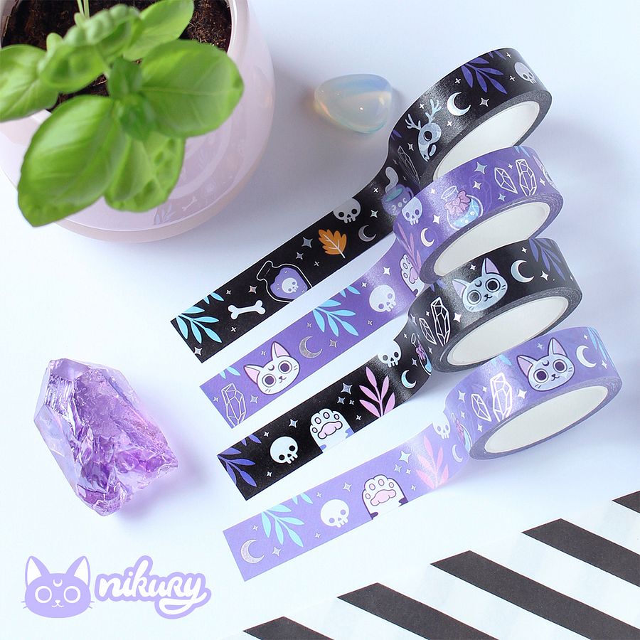 Witchy Holo Washi Tapes | 4 Different product image (4)