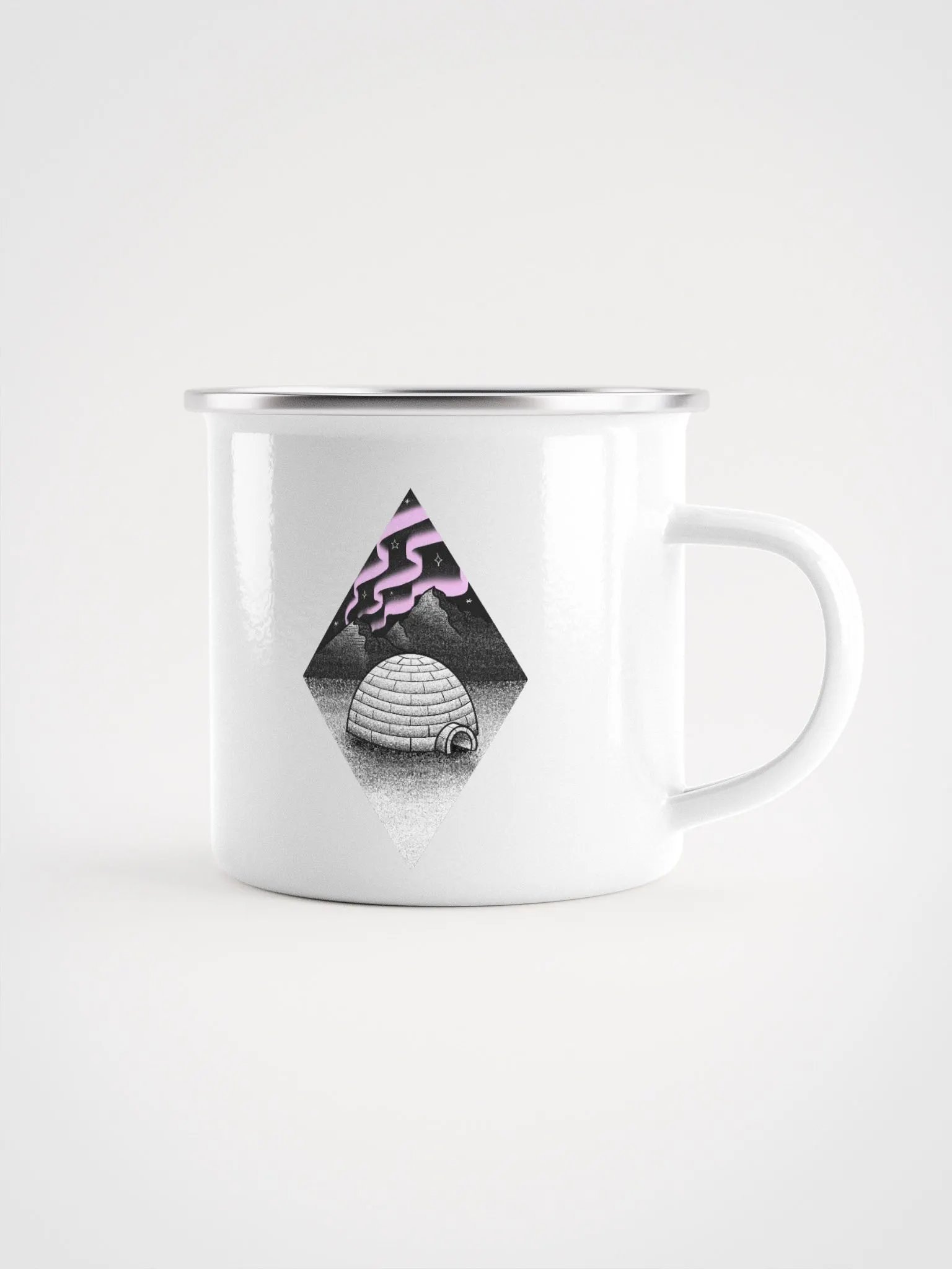 northern lights enamel mug product image (3)