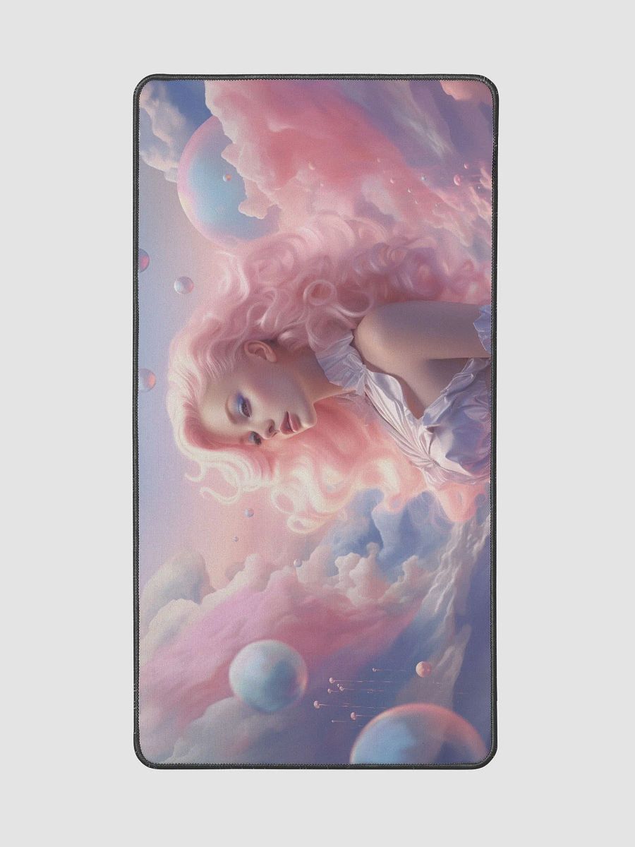 Fantasy Art Desk Mat, Dreamy Sky with Ethereal Woman, Large Mouse Pad, Office Desk Accessory, Creative Workspace, Artistic Decor product image (2)