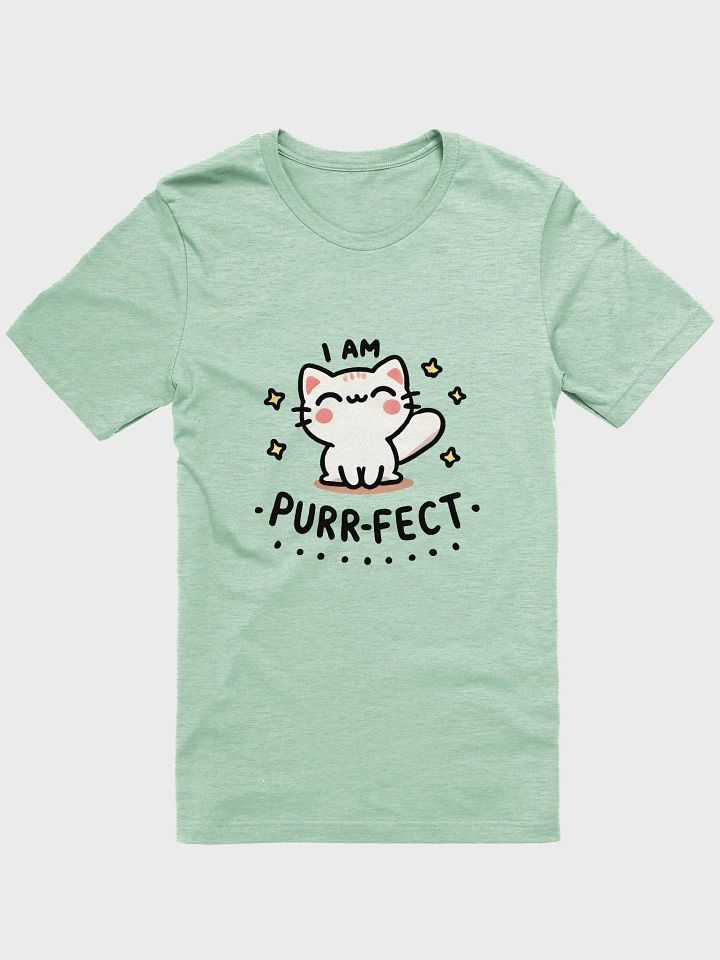 I am purr-fect t-shirt product image (1)