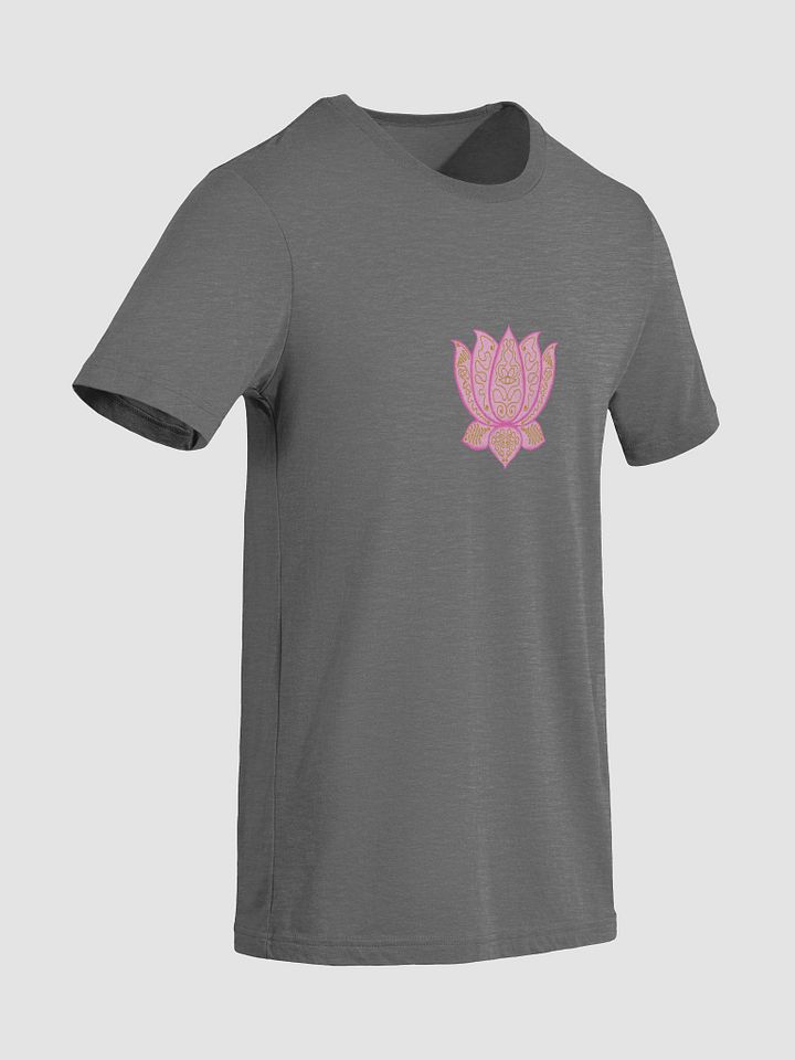 Lotus Vision: Stylized Floral T-Shirt product image (1)