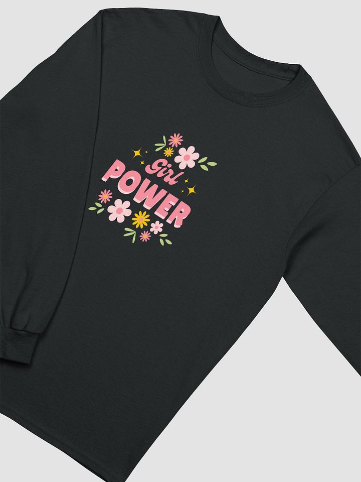 Girl Power Floral Long Sleeve Tee product image (4)