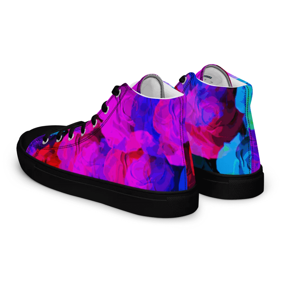 punk rose High Top Canvas shoes (womens) product image (5)