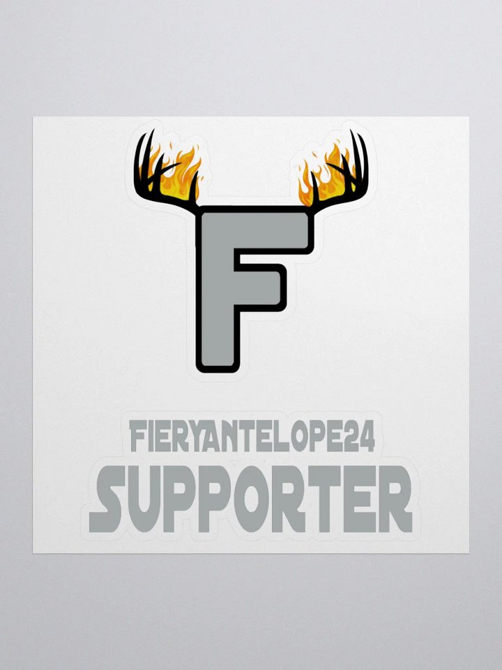 Fiery Silver Stickers product image (1)