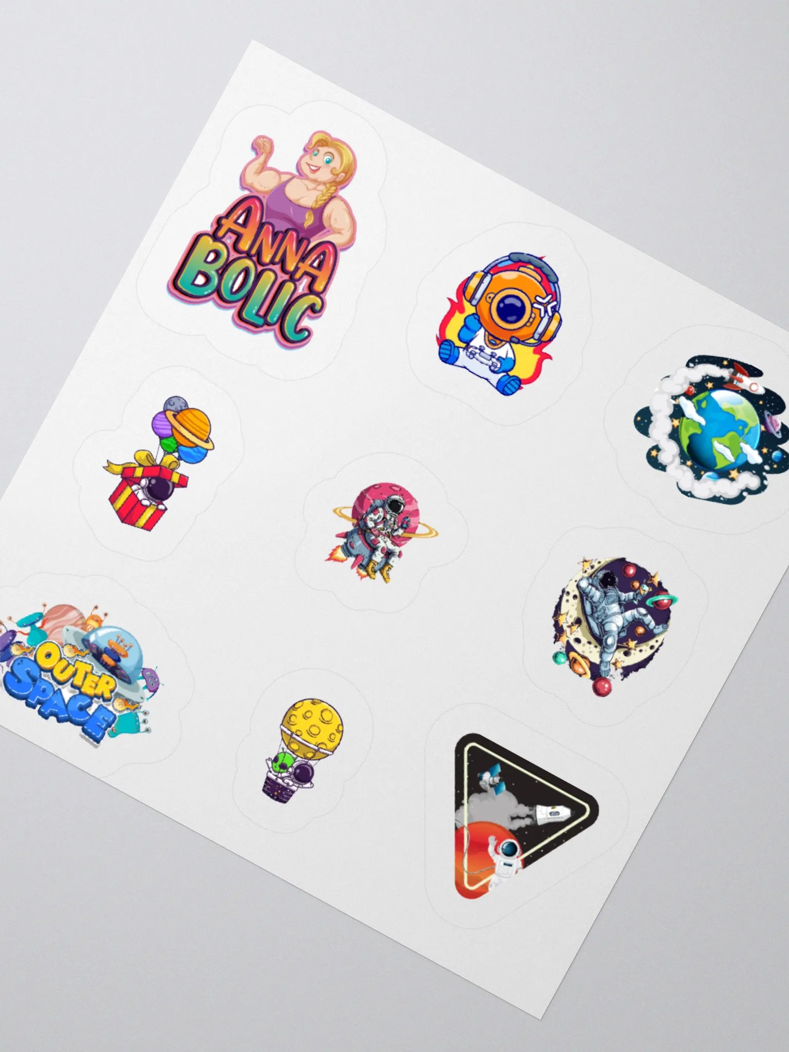 Space Adventure Kiss Cut Sticker Collection product image (2)