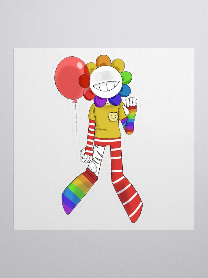 Flower Balloon Sticker product image (1)