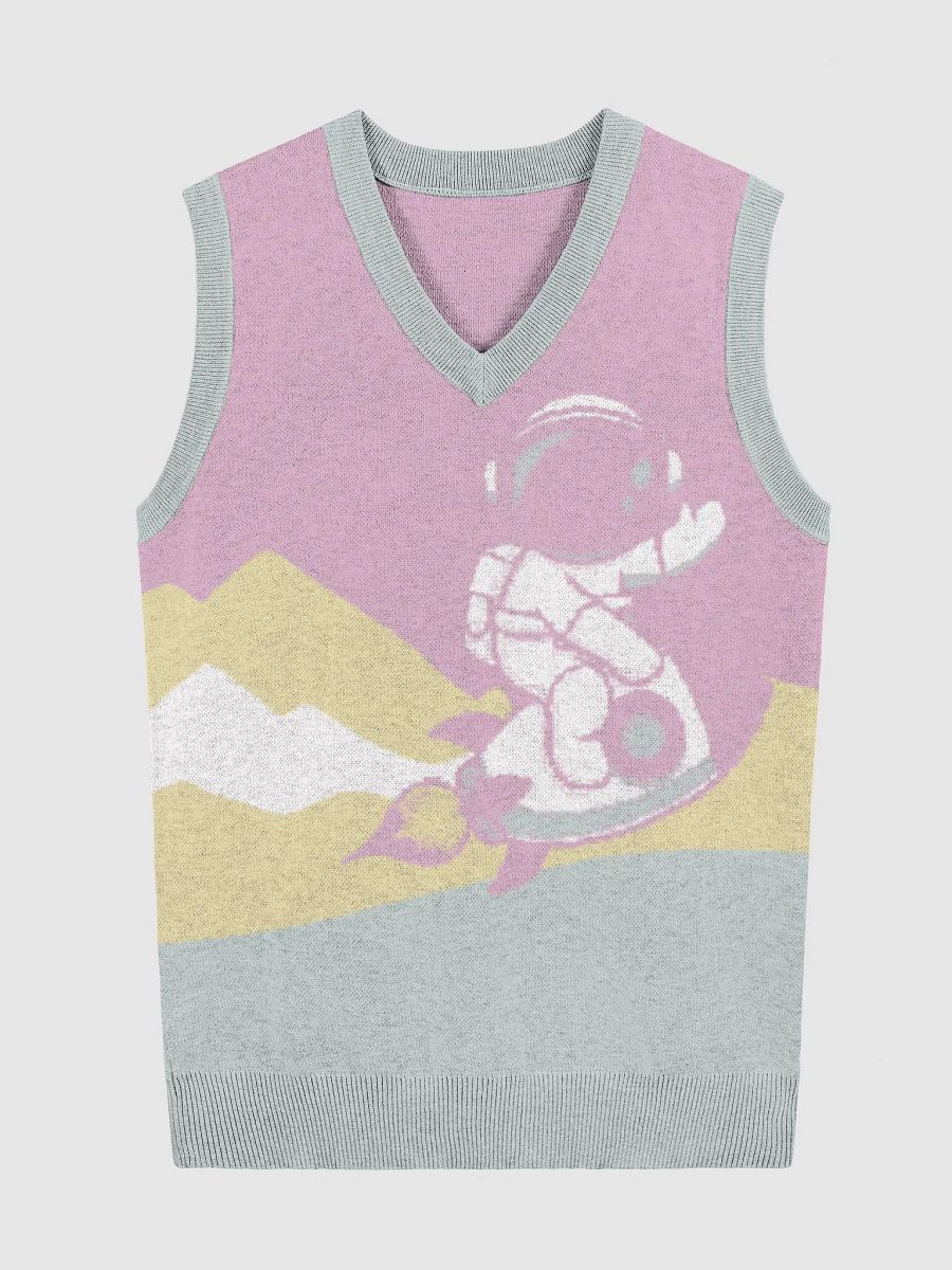 Spaceman Steve V-Neck product image (1)