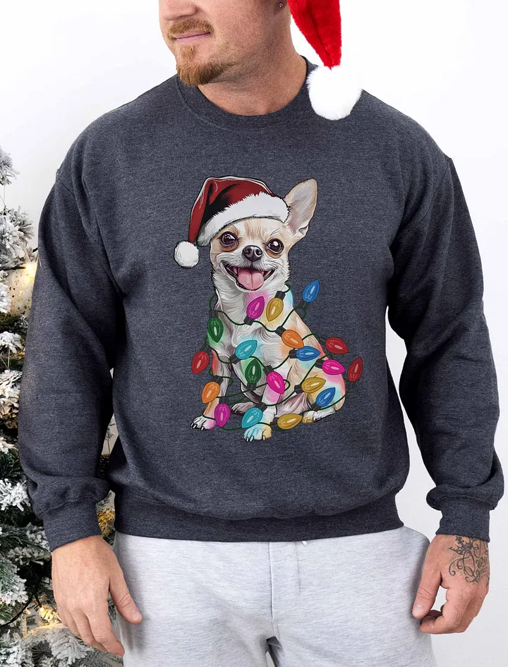 Funny Chihuahua Christmas Sweatshirt product image (1)