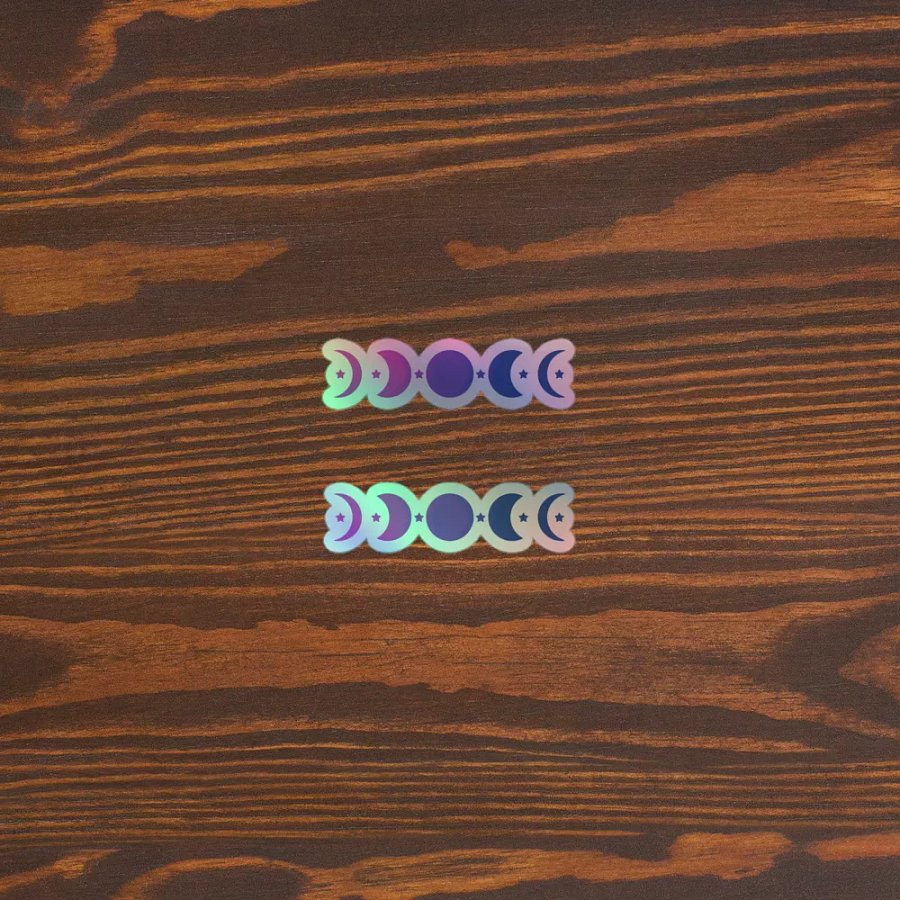 Phasing Through the Moon: Bi Vibes Stickers product image (5)