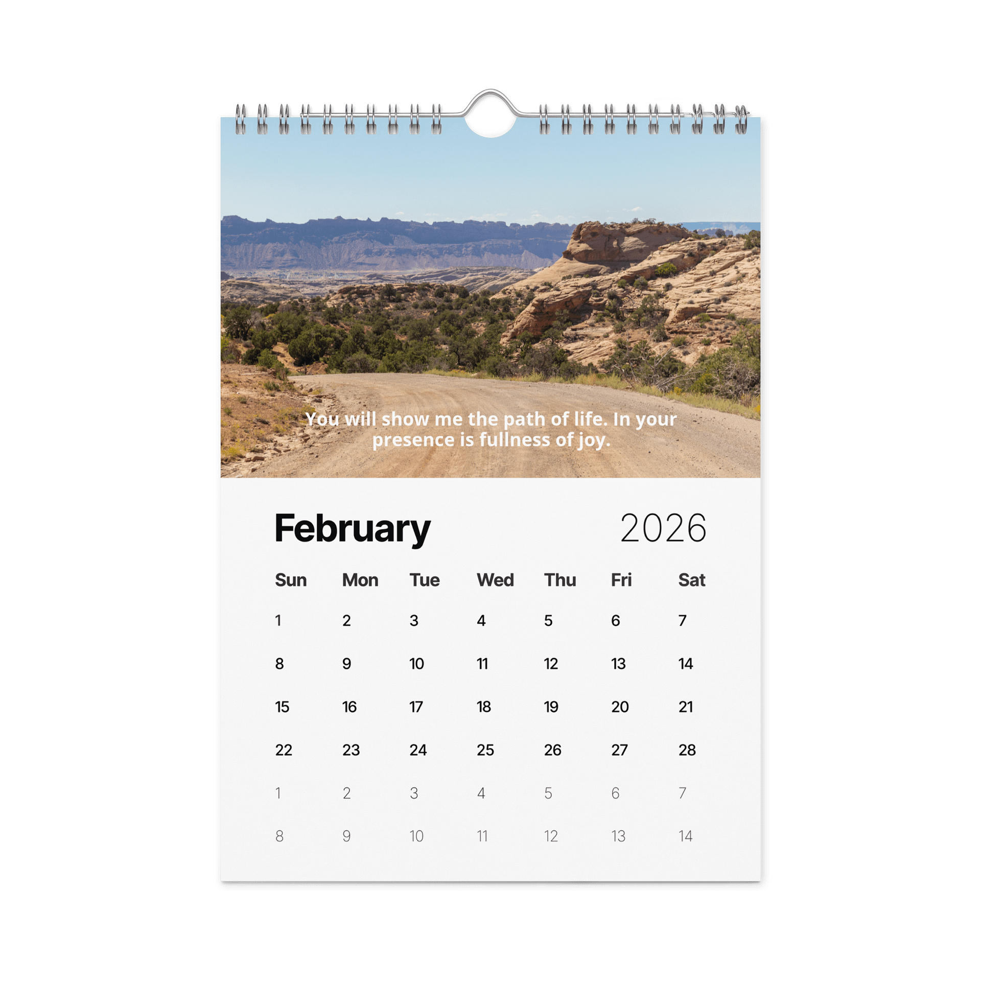 2026 Roads Less Traveled Photo Calendar product image (3)