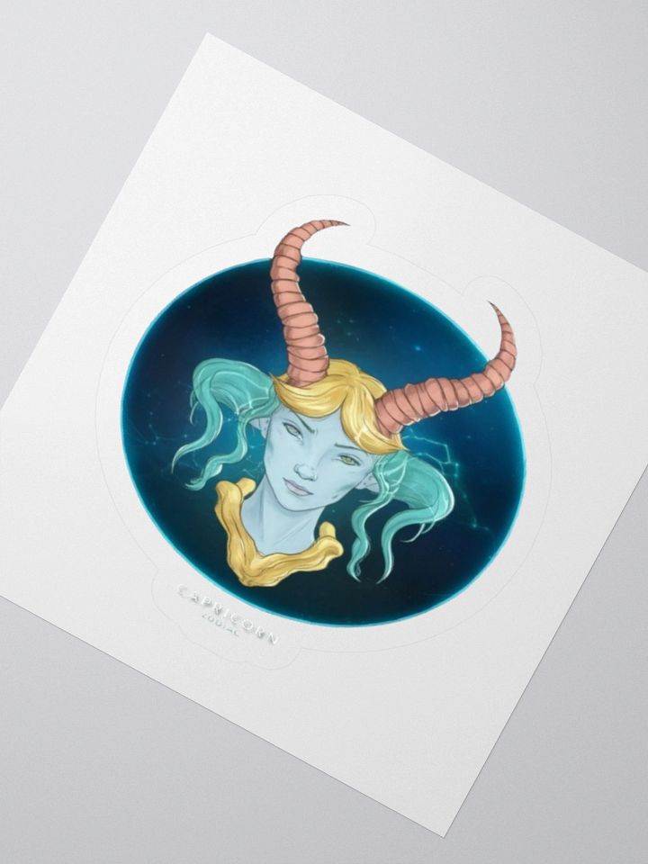 Capricorn Kiss-Cut Sticker product image (6)