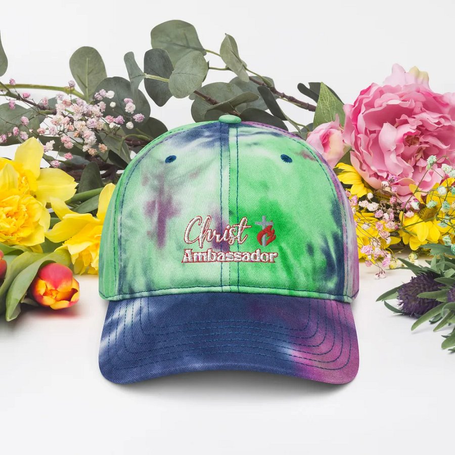 Christ Ambassador Tie-Dye Dad Hat product image (4)