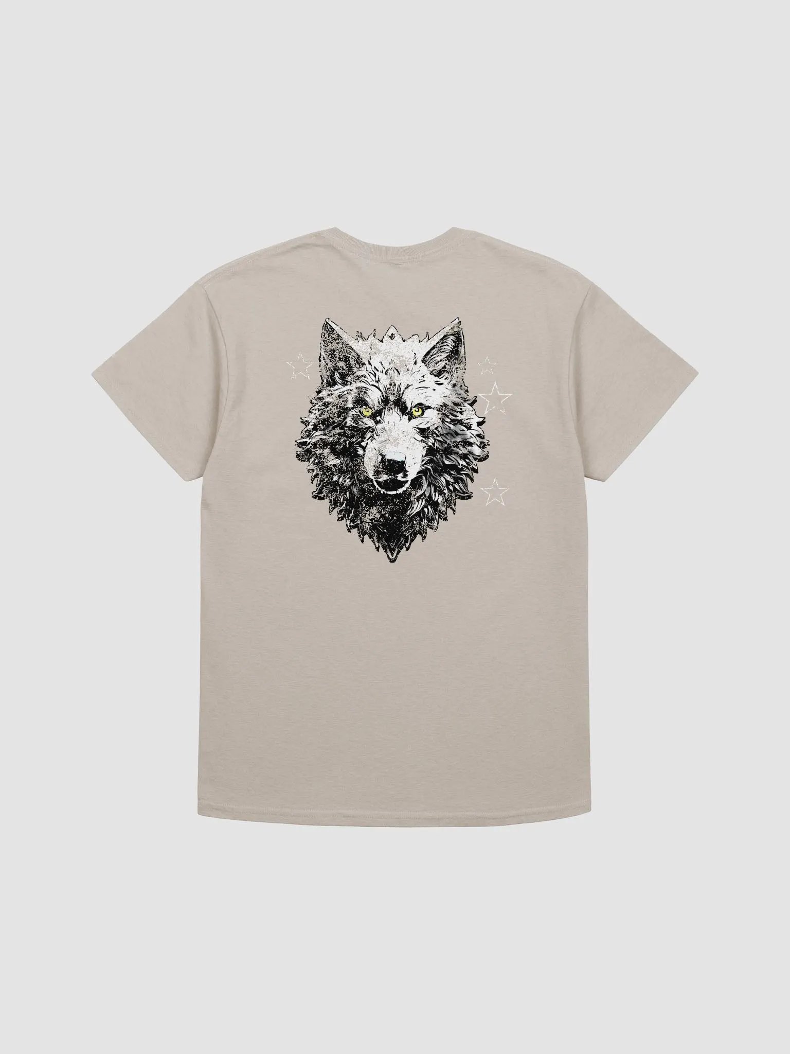 Wolf Star Front/Back Gildan Tee product image (30)
