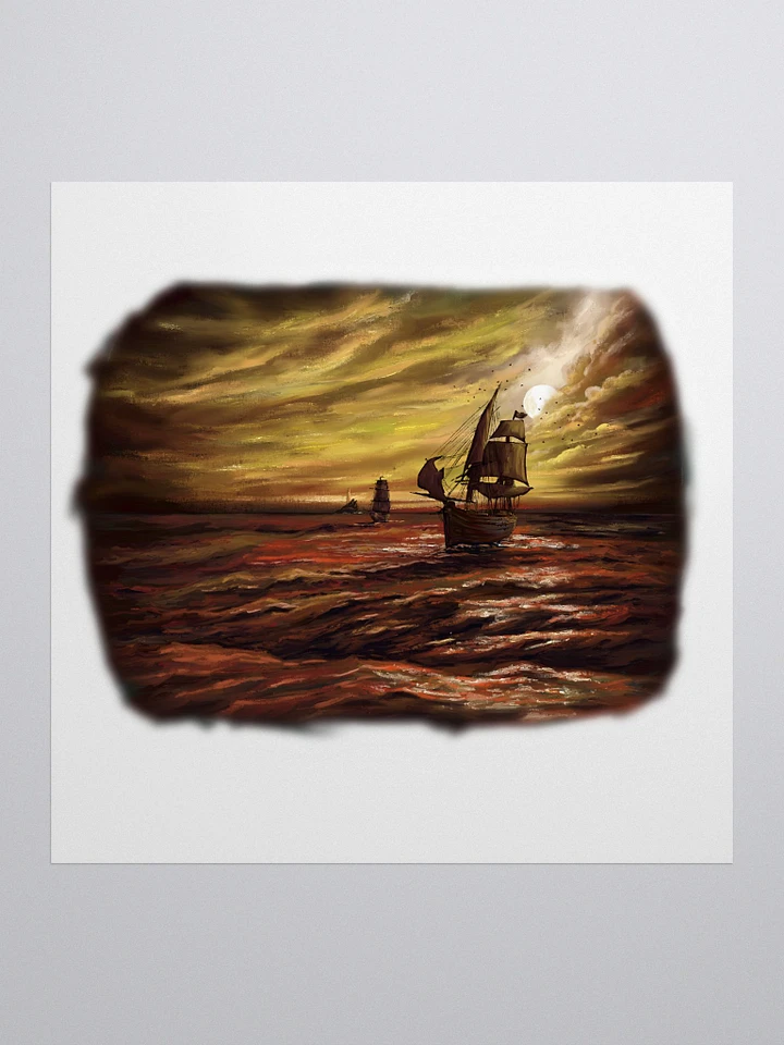 Red Seas Under Red Skies Sticker product image (1)