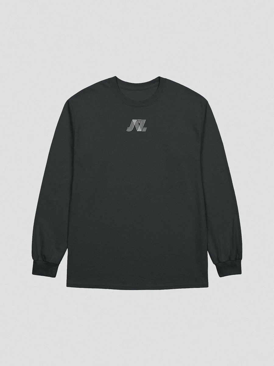 JAZ BLACK OR GREY UNISEX LONG SLEEVE T-SHIRT product image (2)