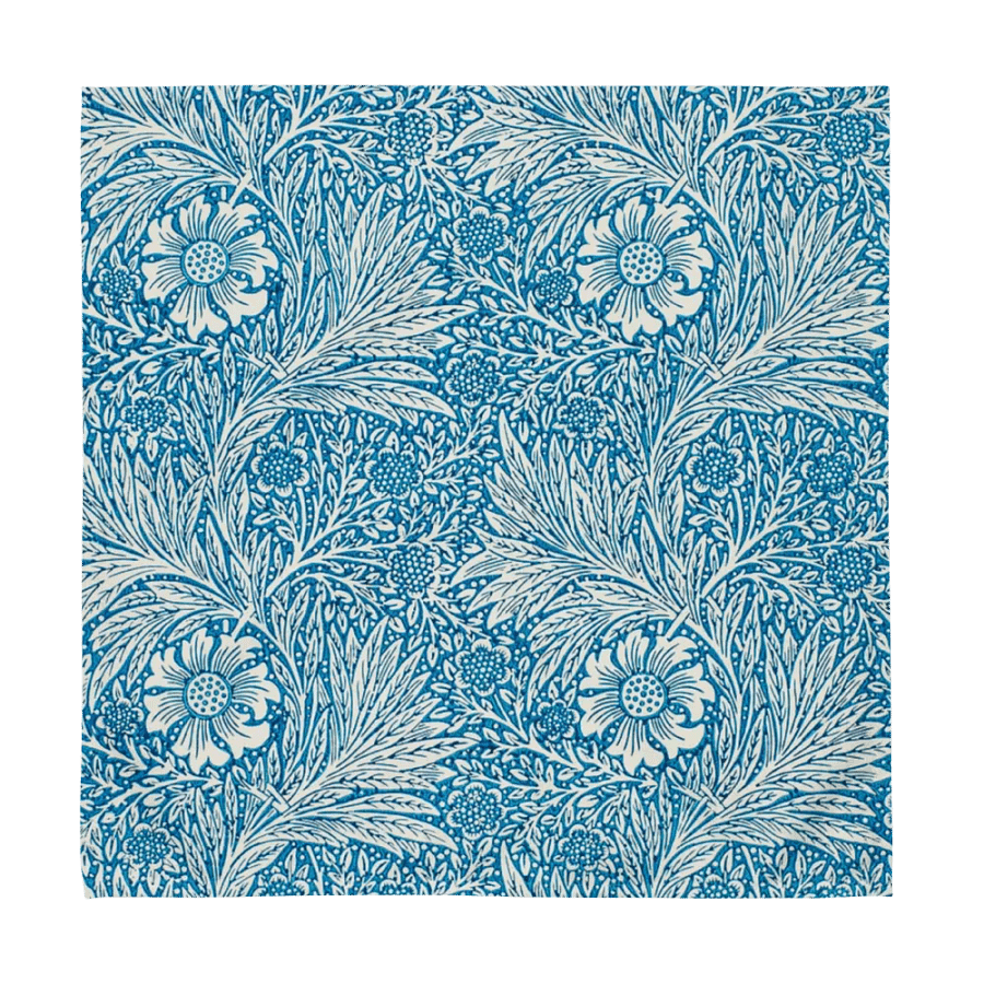 Blue Marigold Print Napkin product image (3)