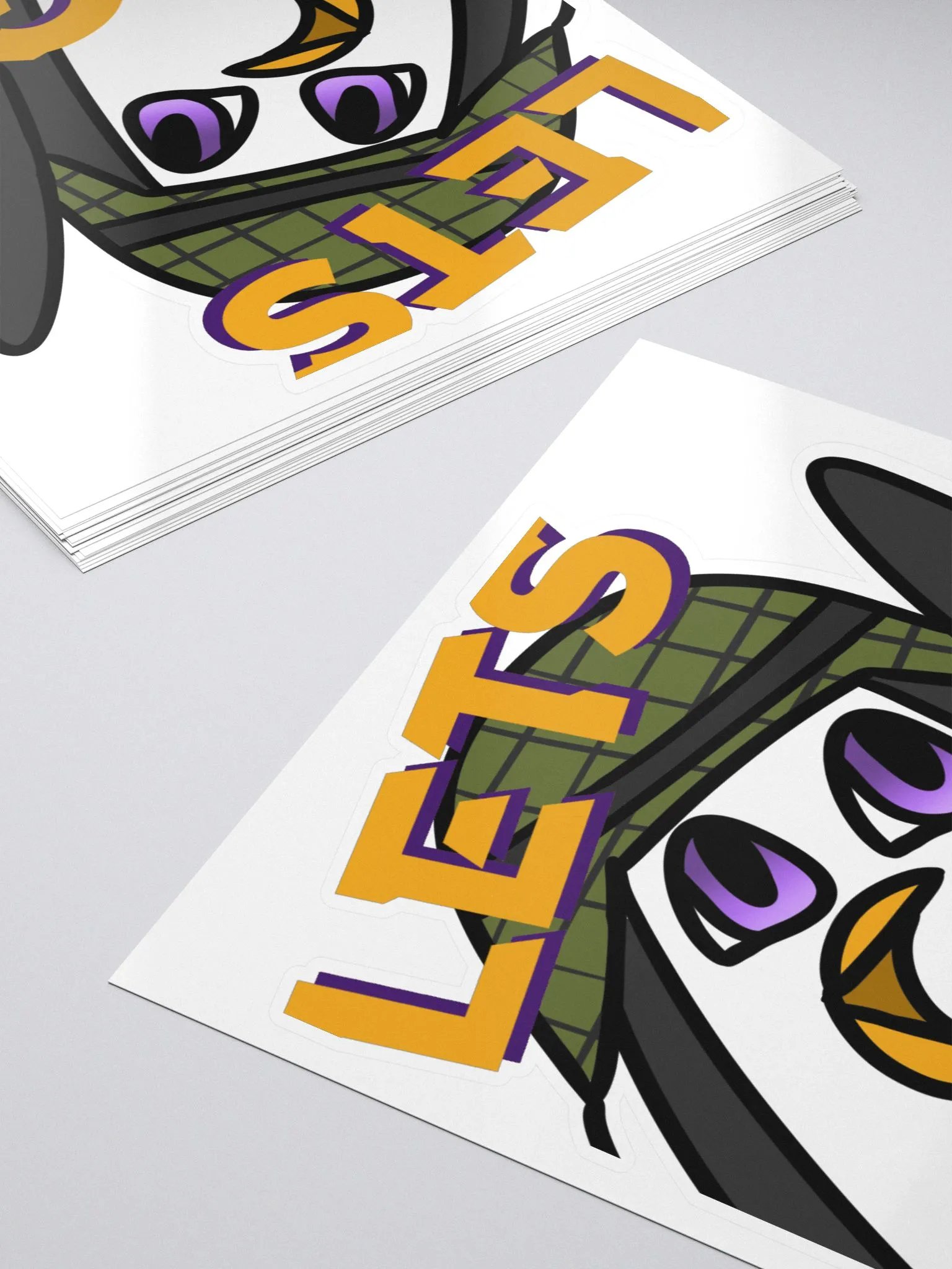 Sticker LETS GO product image (5)