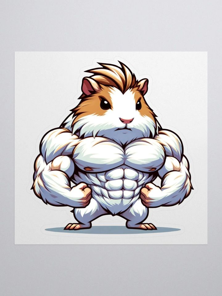 Buff Guinea Pig Sticker product image (1)