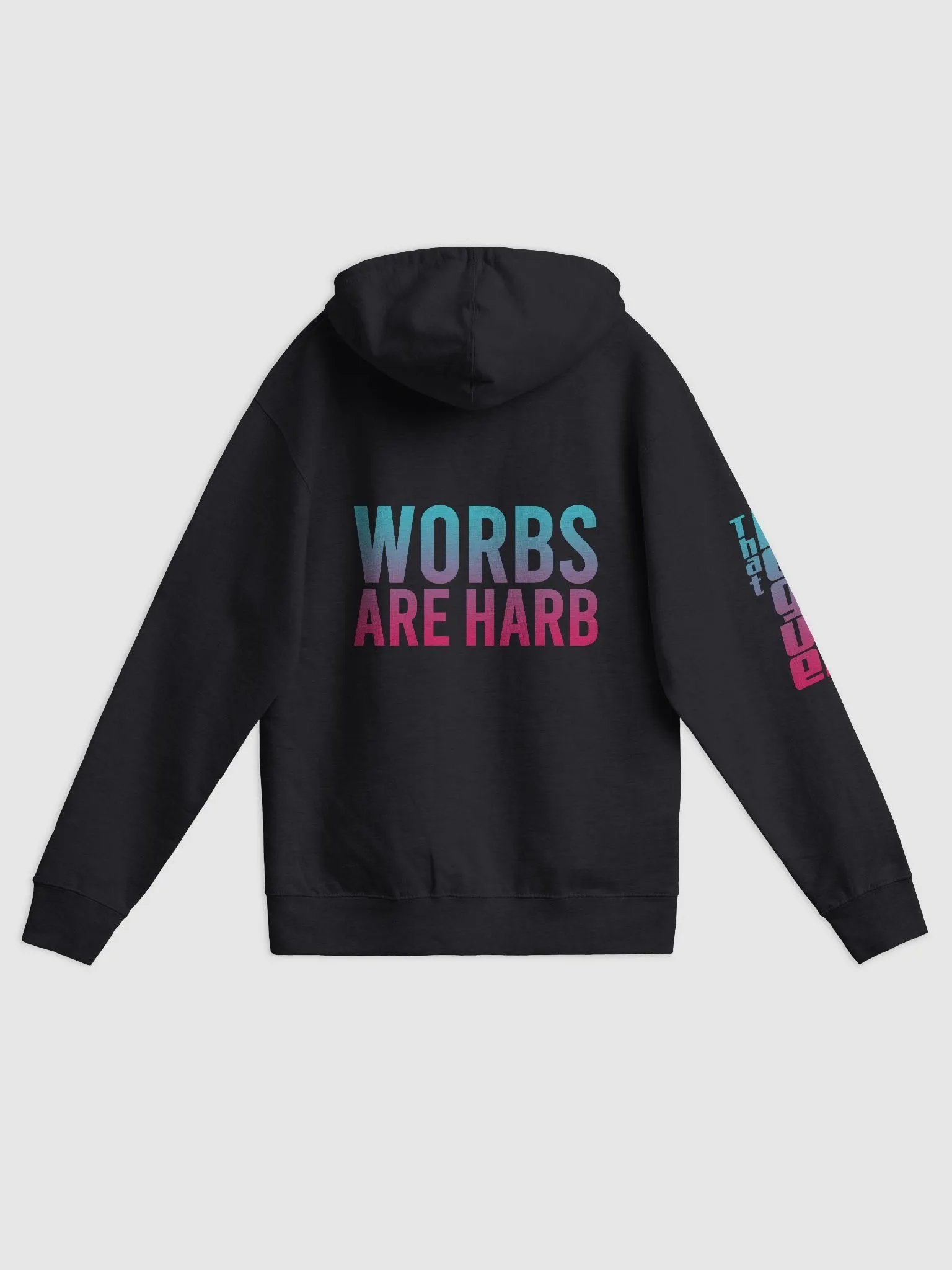ThatRogueRaven Worbs Are Harb Zip Hoodie product image (1)