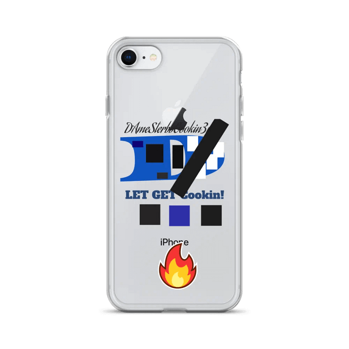 Clear Coat drip COOKIN IPHONE CASE product image (24)
