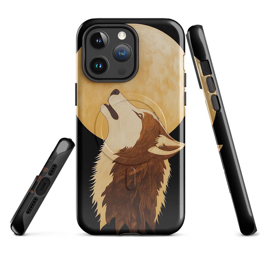 Howling Wolf iPhone® MagSafe® Tough Case product image (1)
