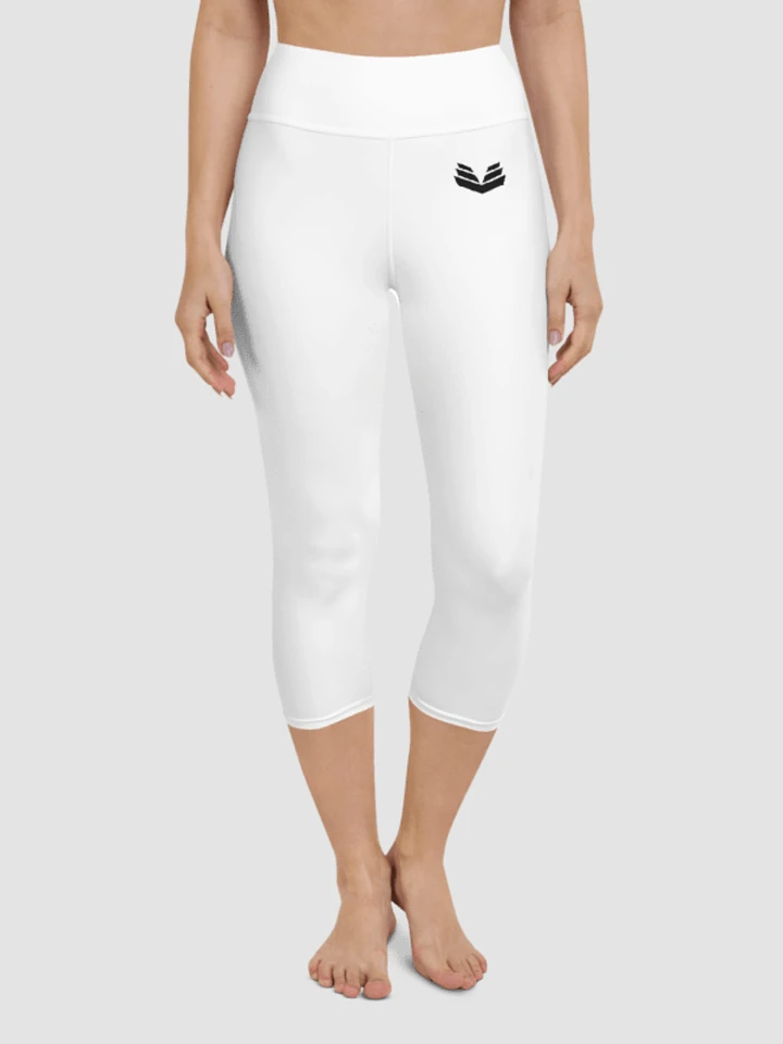 Yoga Capri Leggings - White product image (1)